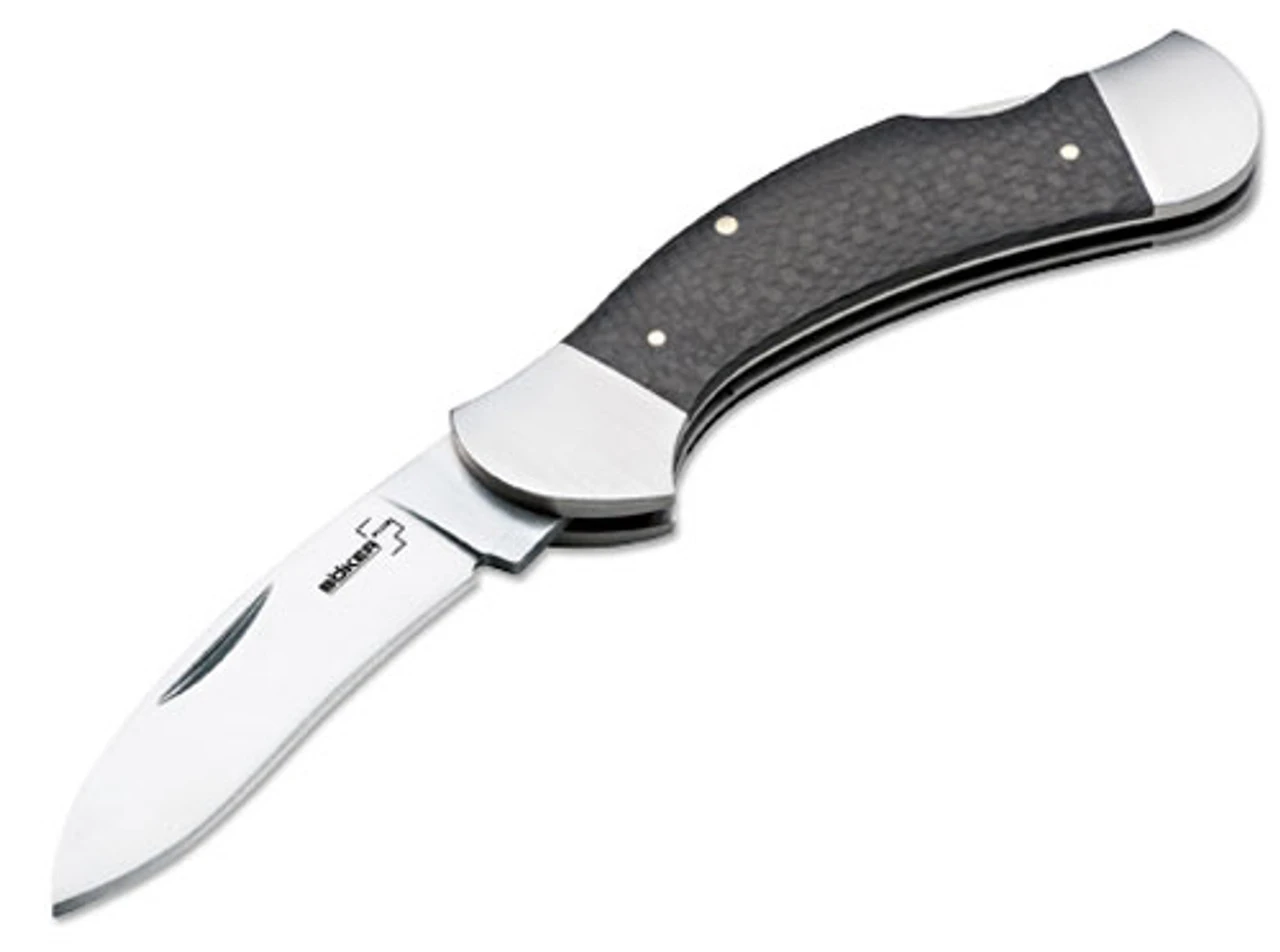 Boker Plus Phaser, Classic Pocket Knife, 3" 440C Blade, Carbon Fiber Handles 3 Boker Plus Phaser, Classic Pocket Knife, 3" 440C Blade, Carbon Fiber Handles