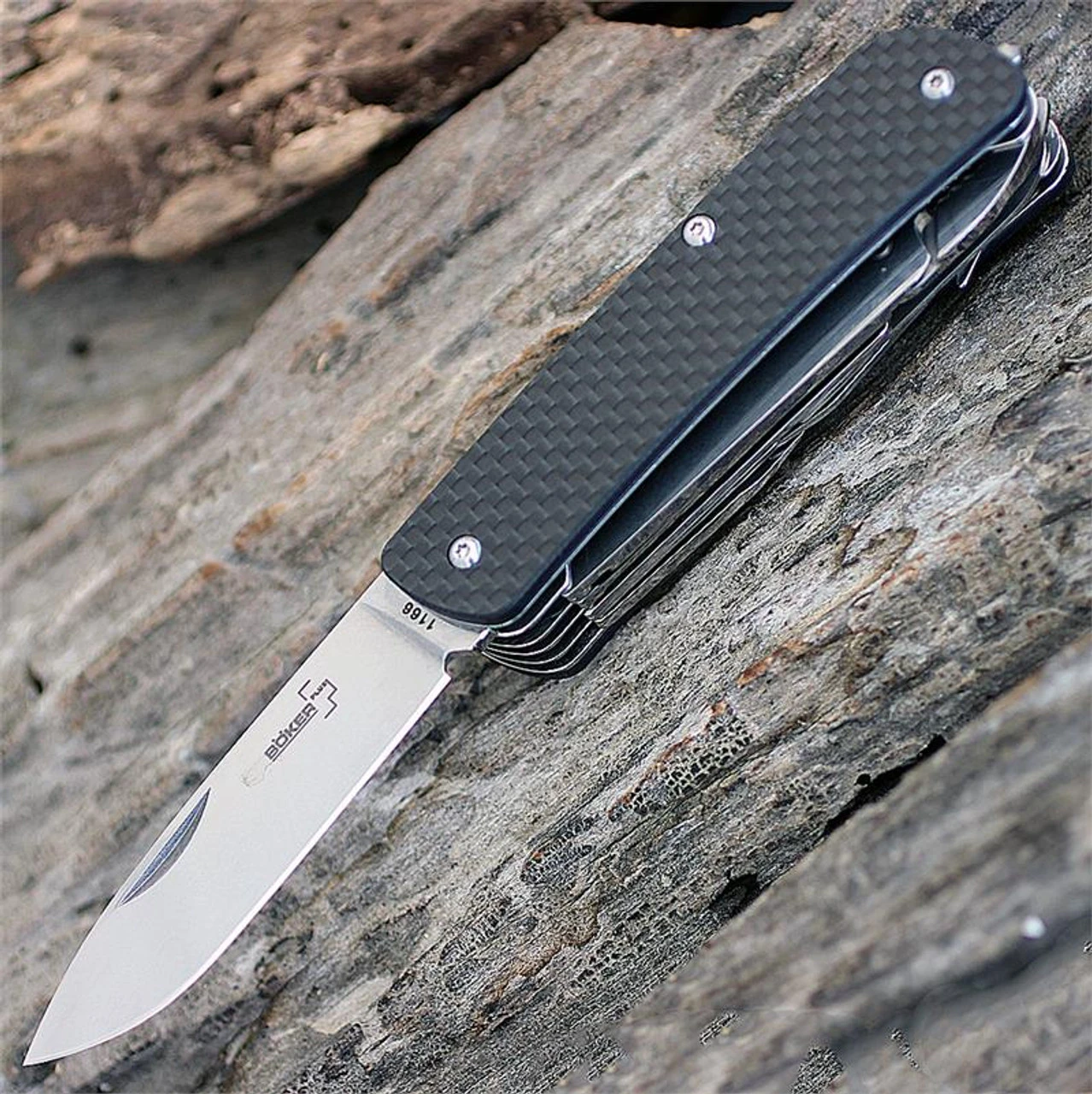Boker Plus Tech-Tool 4, 01BO826, Carbon Fiber Handle, Multi-Tool Pocket Knife 3 Boker Plus Tech-Tool 4, 01BO826, Carbon Fiber Handle, Multi-Tool Pocket Knife