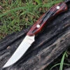 Boker Plus BOP03441 Cowboy Crossdraw, 2.87" 440C SS Plain Blade, Brown Jigged Bone Handle, Brown Leather Sheath -Knife Craft Shop knifework 02bo516 10537.1566587794