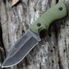 Boker Magnum Lil Giant Fixed Blade With Green G-10 Handle, 02LG113 -Knife Craft Shop knifework 02lg113.1 89091.1566588622