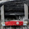 Boker 110745 Traditional Series Congress, Red Jigged Bone Handle -Knife Craft Shop knifework 110745 25387.1566588663