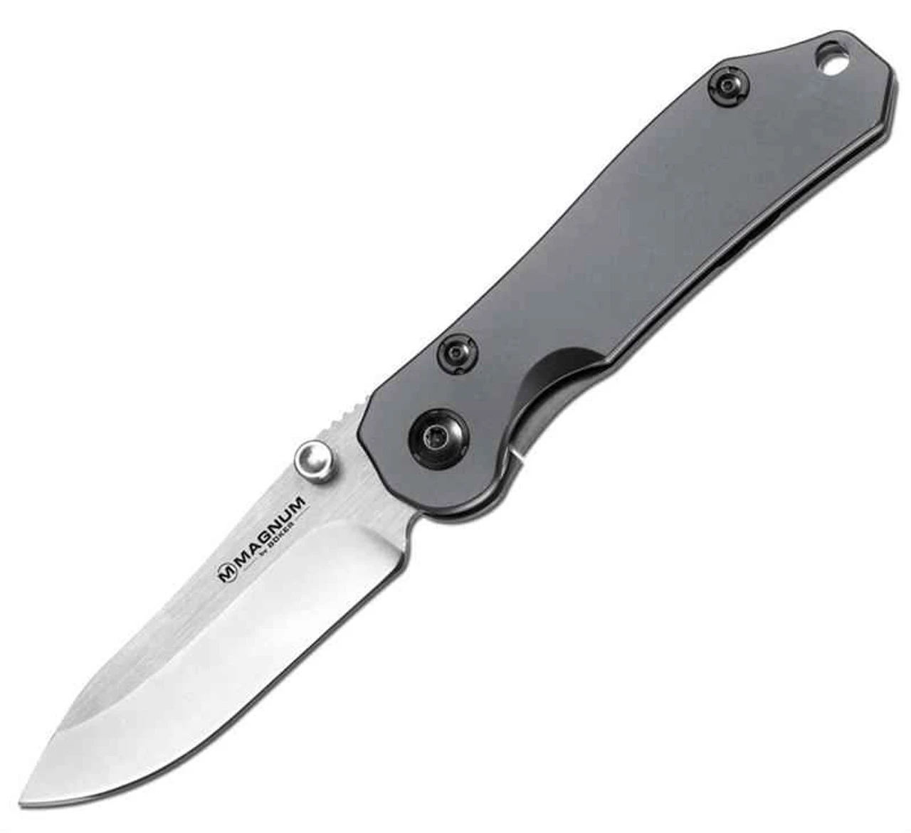 Boker Magnum Steelpower, 440 Steel Blade, 440 Steel Handle 3 Boker Magnum Steelpower, 440 Steel Blade, 440 Steel Handle