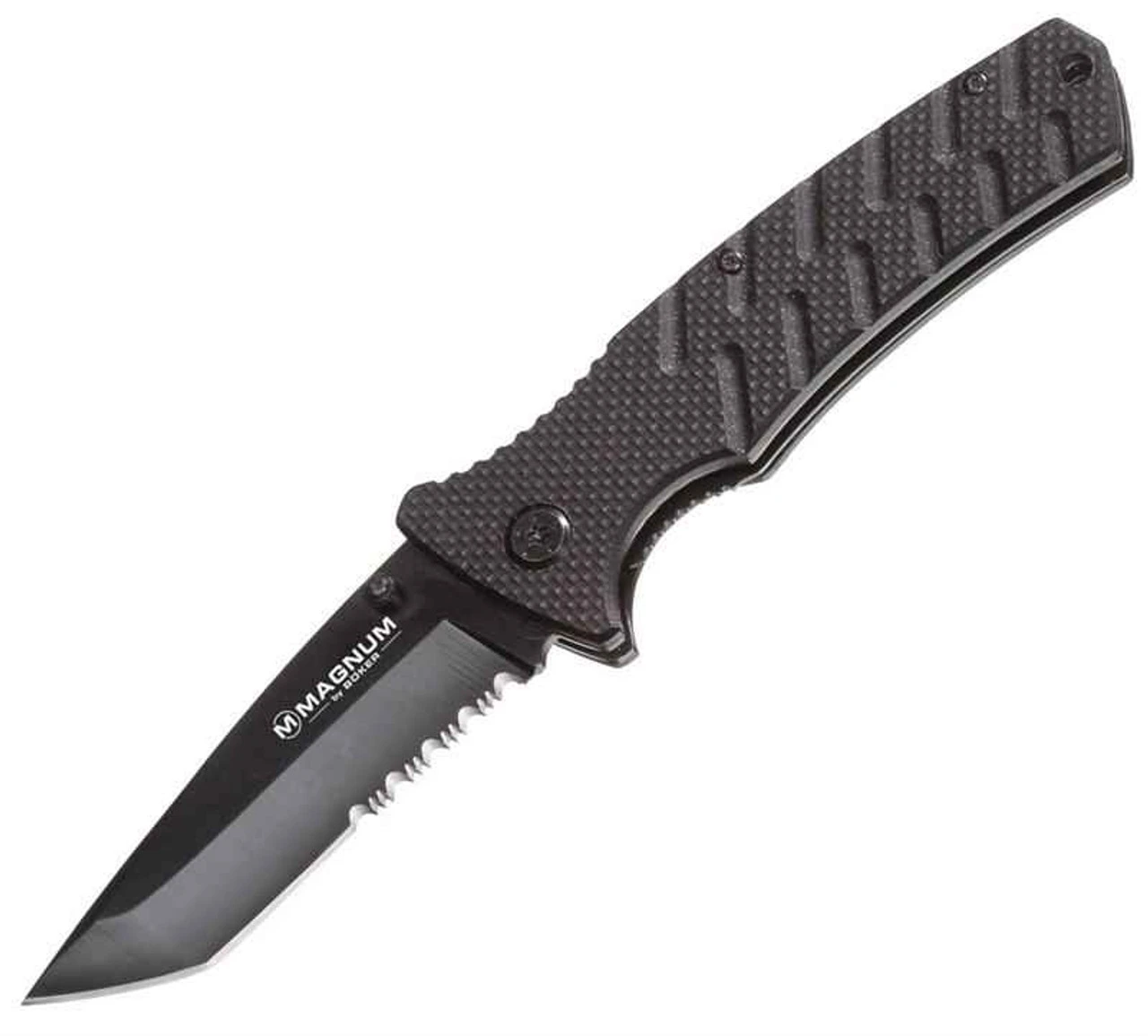 Boker Magnum Security Forces, Tanto 440, Black G-10 Handle 3 Boker Magnum Security Forces, Tanto 440, Black G-10 Handle