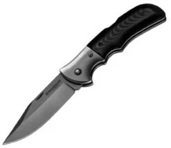 Boker Magnum Gray Eminence Folder, 440, Micarta Handle