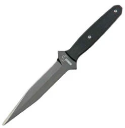 Boker BO275 Plus Besh-Wedge Neck Knife, 4.25" 440C SS Plain Blade, G-10 Handle, Kydex Sheath