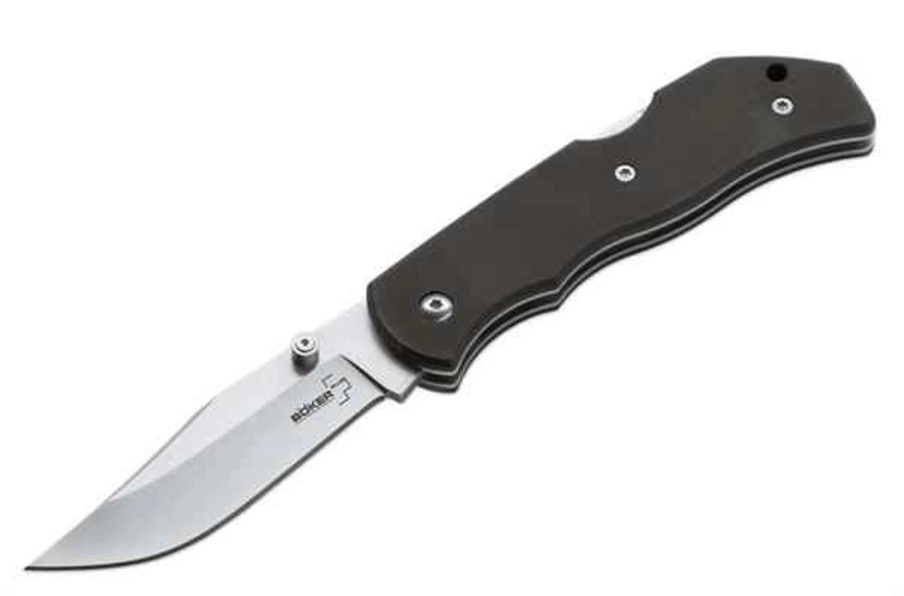 Boker Plus Optima Black, AUS-8 Stainless, G10 Handle 3 Boker Plus Optima Black, AUS-8 Stainless, G10 Handle