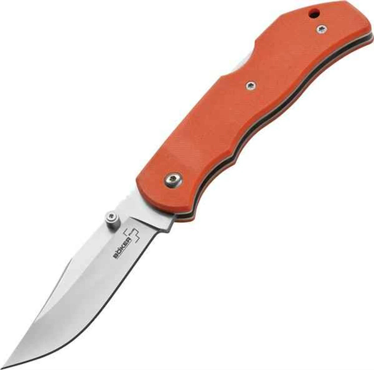 Boker Plus Optima Orange Folder, AUS-8 Stainless, G10 Handle 3 Boker Plus Optima Orange Folder, AUS-8 Stainless, G10 Handle