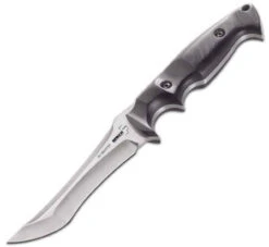Boker Plus Rampage Fixed Blade, 440C Stainless, Black Micarta Handle